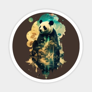 Cool Panda Magnet